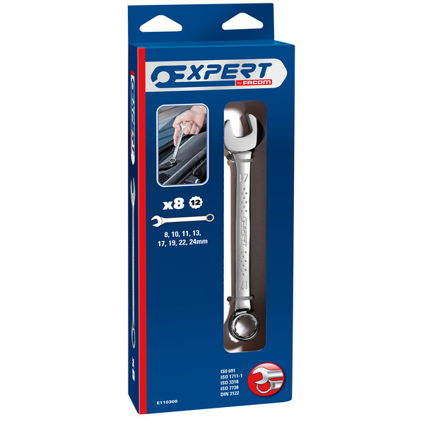 Clé mixte en boite EXPERT By FACOM