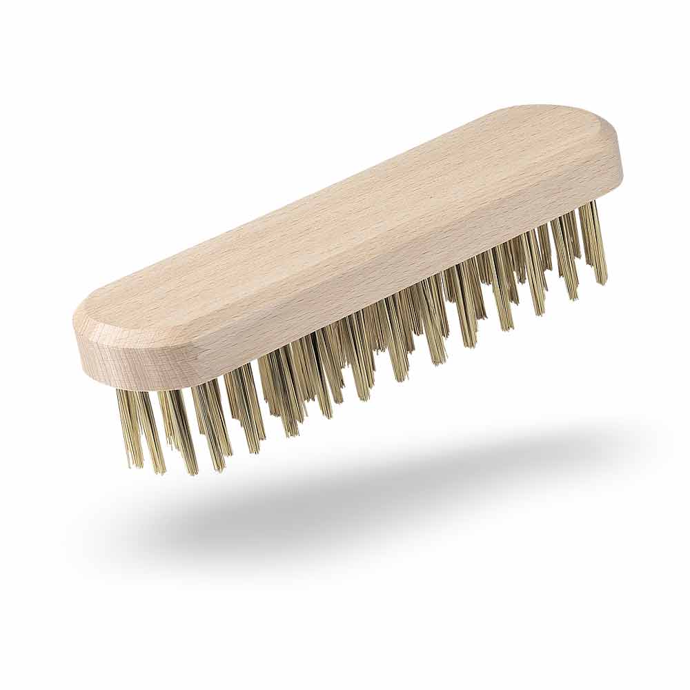 Brosse à main laitonnée violon JAZ