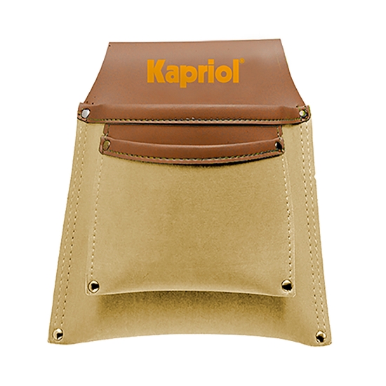 Pochette de bricoleur en cuir KAPRIOL