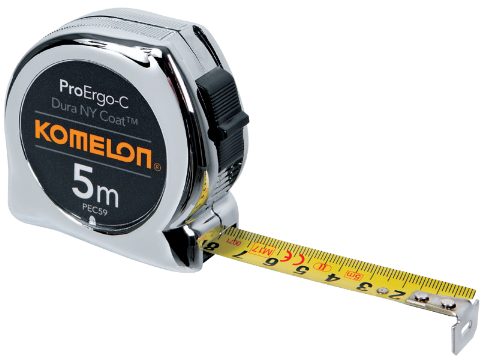 Mesure chromée 25mm KOMELON