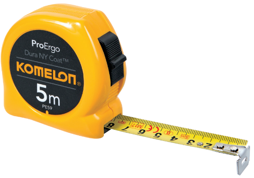 Mesure jaune 25mm KOMELON
