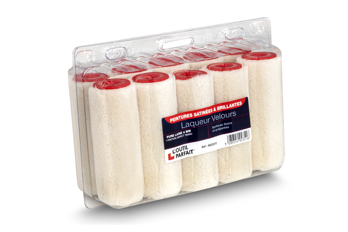 Mini rouleau laqueur en laine L'OUTIL PARFAIT