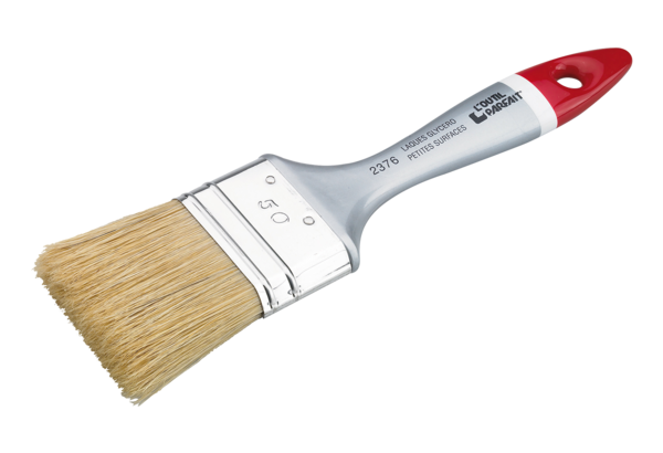 Pinceau plat manche polypro L'OUTIL PARFAIT
