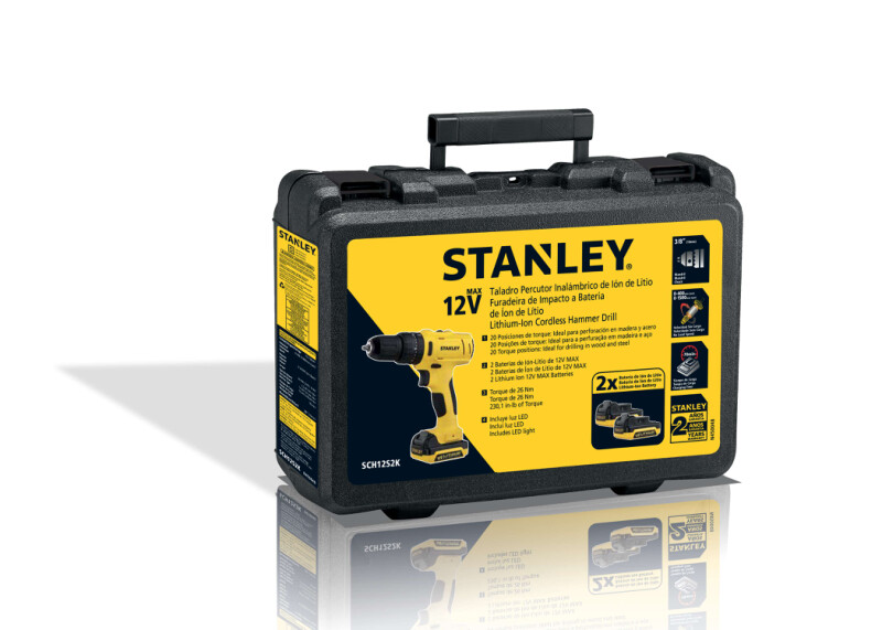 Perceuse visseuse 12V STANLEY