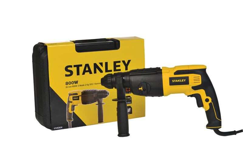 Perforateur burineur SDS Plus, 26mm 800W STANLEY