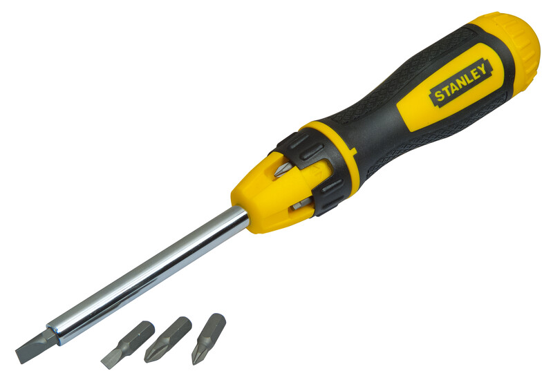 Tournevis porte embouts à cliquet 10Pcs STANLEY