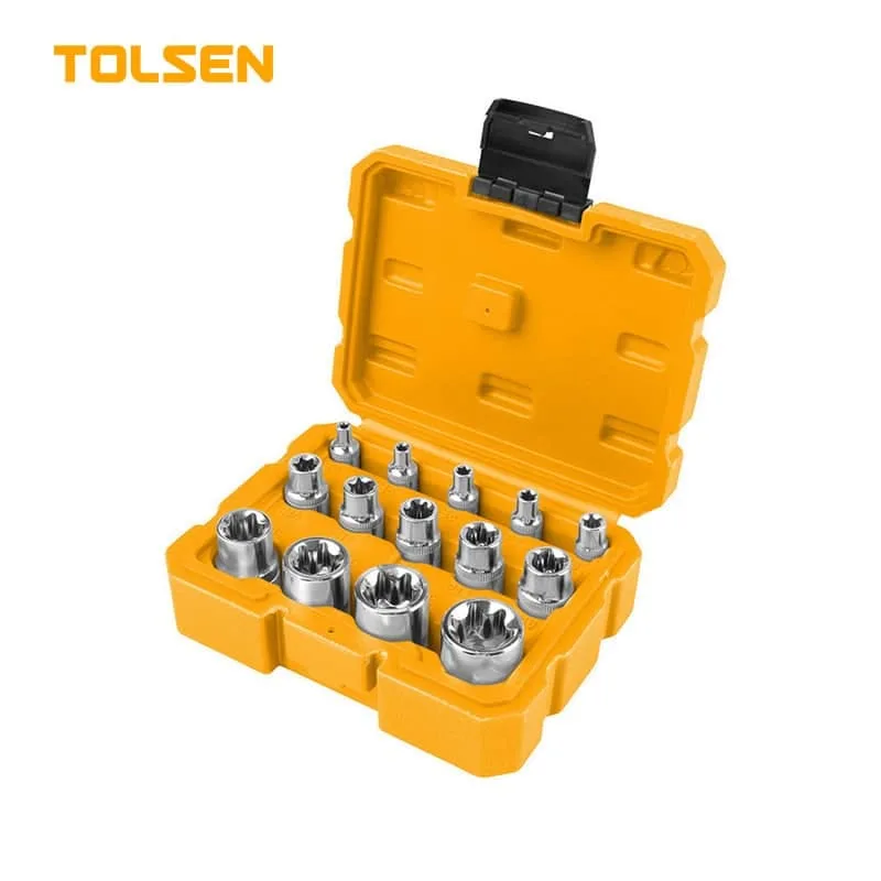 Coffret de douilles femelle TOLSEN