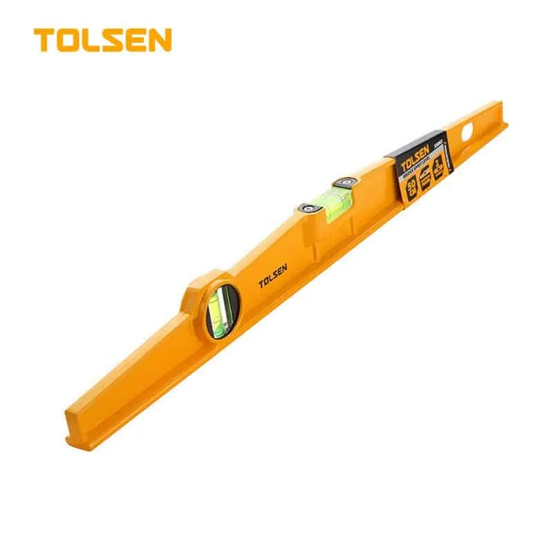 Niveau de maçon alu 2 fioles TOLSEN